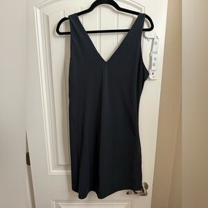 Abercrombie & Fitch Wide Strap Traveler V-Neck Mini Dress